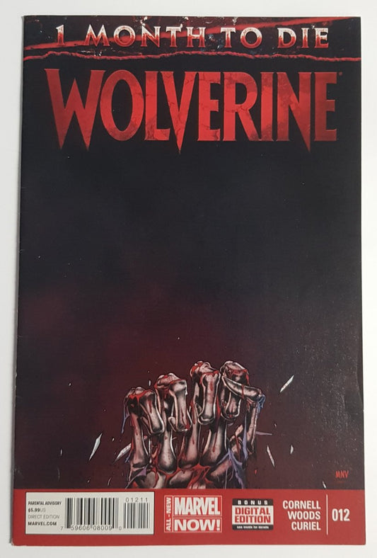Wolverine #12 Marvel Comics (2013)