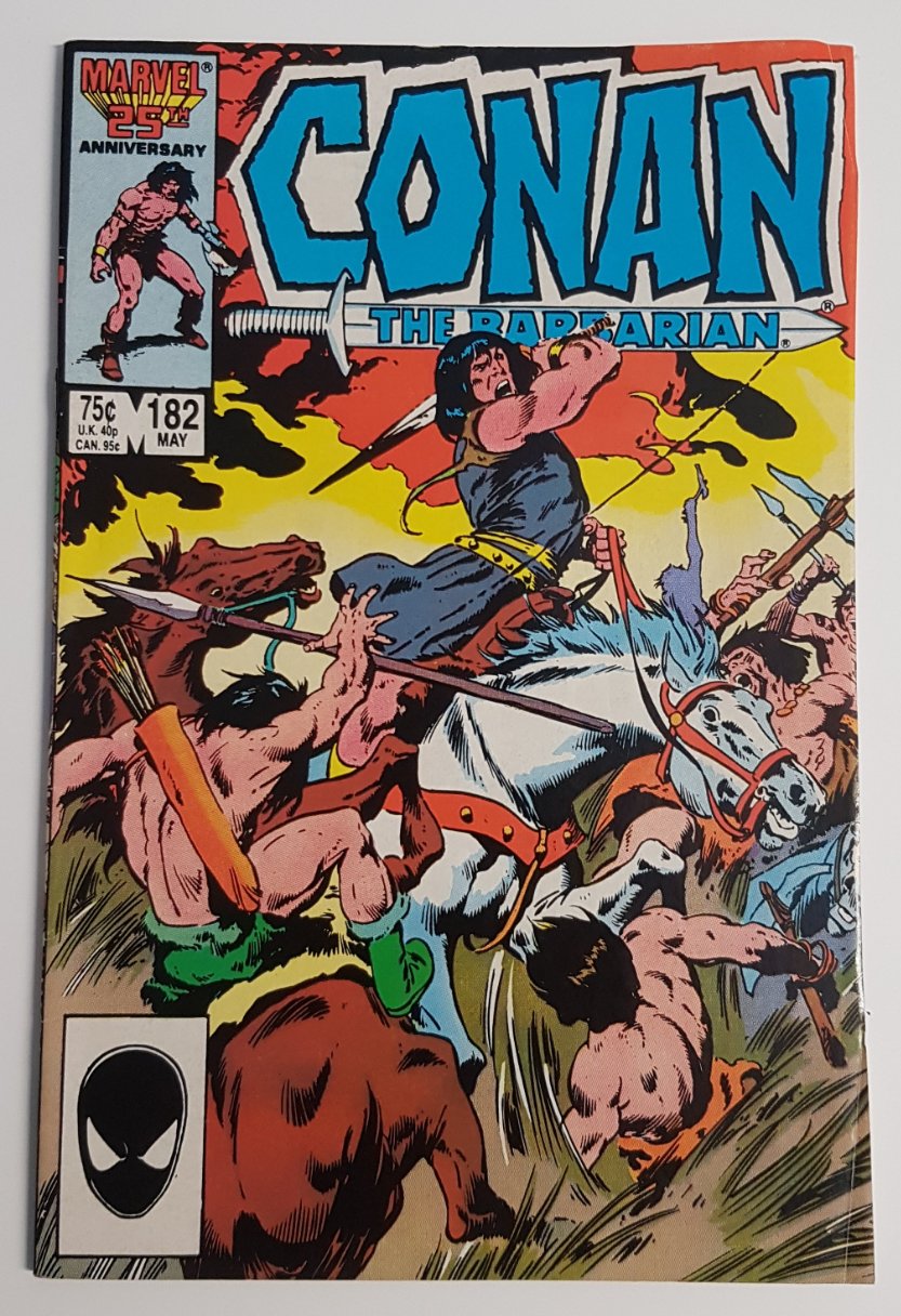 Conan the Barbarian #182 Marvel Comics (1970)