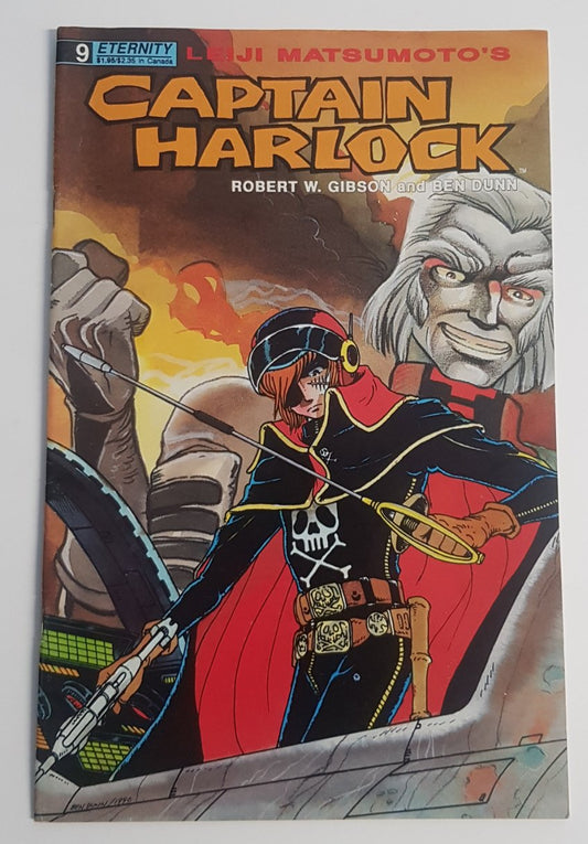 Captain Harlock #9 Eternity Comics (1990)