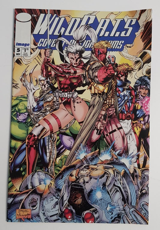 WildC.a.t.s  #5 Image Comics (1992)