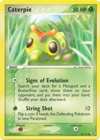 EX FireRed & LeafGreen 056/112 Caterpie