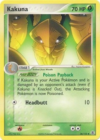 EX FireRed & LeafGreen 036/112 Kakuna