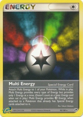 EX Sandstorm 093/100 Multi Energy