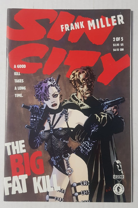 Sin City The Big Fat Kill #2 Dark Horse Comics (1994)