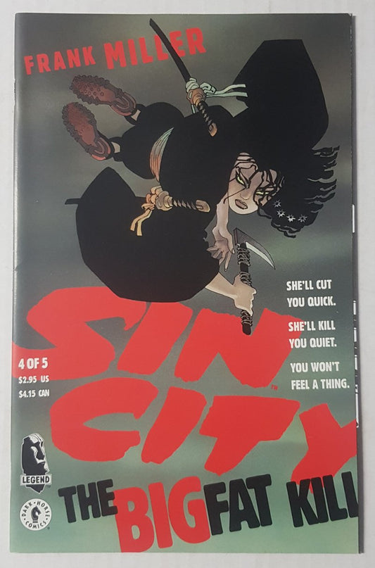 Sin City The Big Fat Kill #4 Dark Horse Comics (1994)