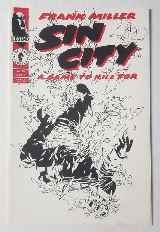 Sin City A Dame to Kill For #2 Dark Horse Comics (1993)