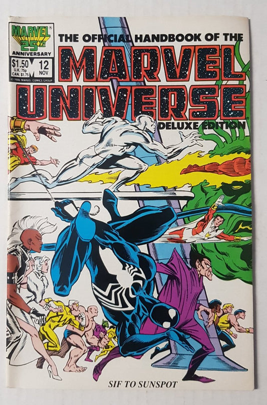 The Official Handbook of the Marvel Universe #12 Marvel Comics (1985)