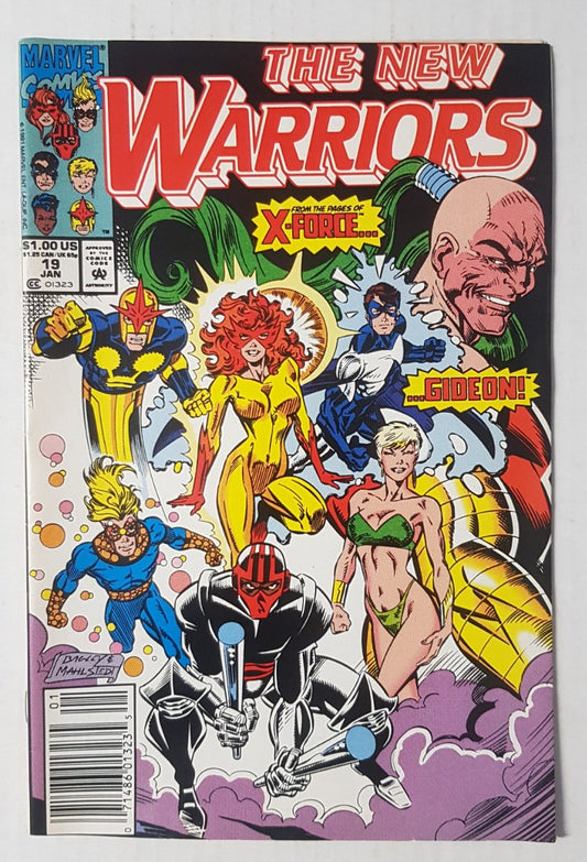 The New Warriors #19 Marvel Comics (1990)