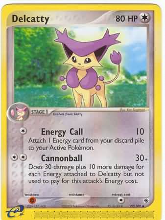 EX Ruby & Sapphire 029/109 Delcatty