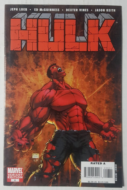 Hulk #6 Marvel Comics (2008)