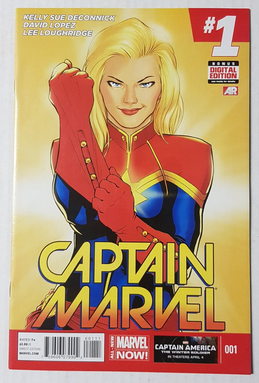 Captain Marvel #001 Marvel Comics (2014)