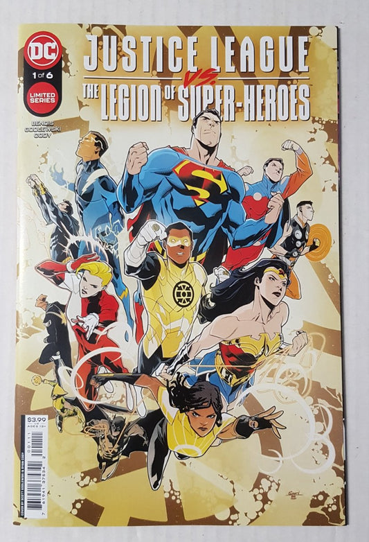 Justice League Vs Legion of Super-Heroes #1 DC Comics (2022)
