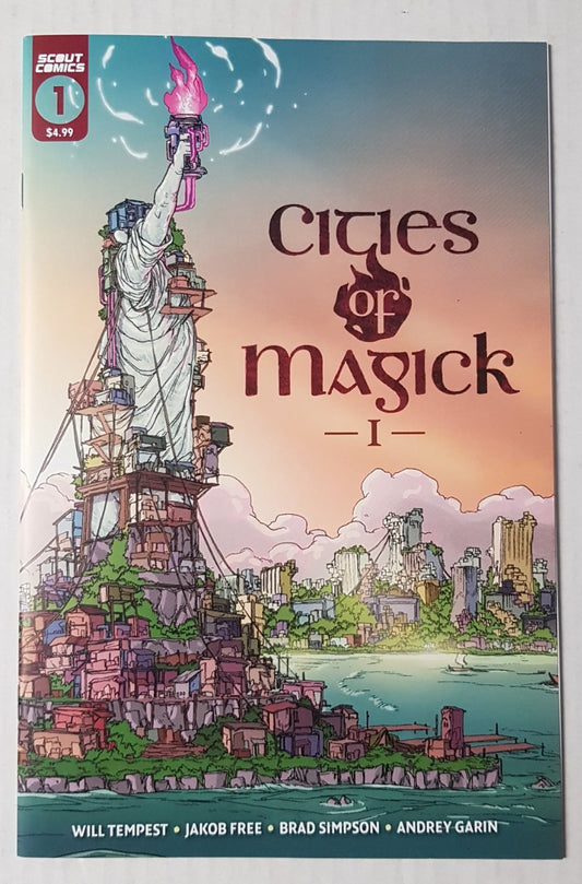 Cities of Magick #1 Scout Comics (2022)