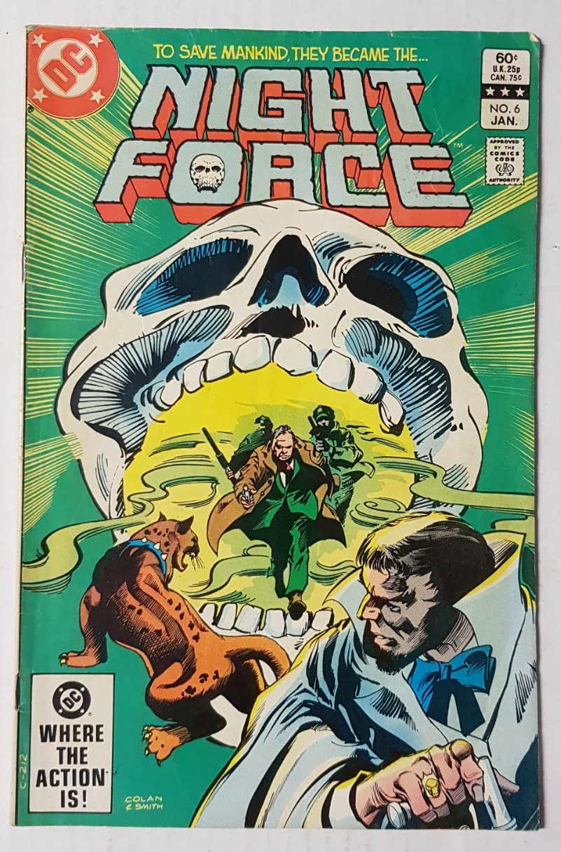 Night Force #6 DC Comics (1982)
