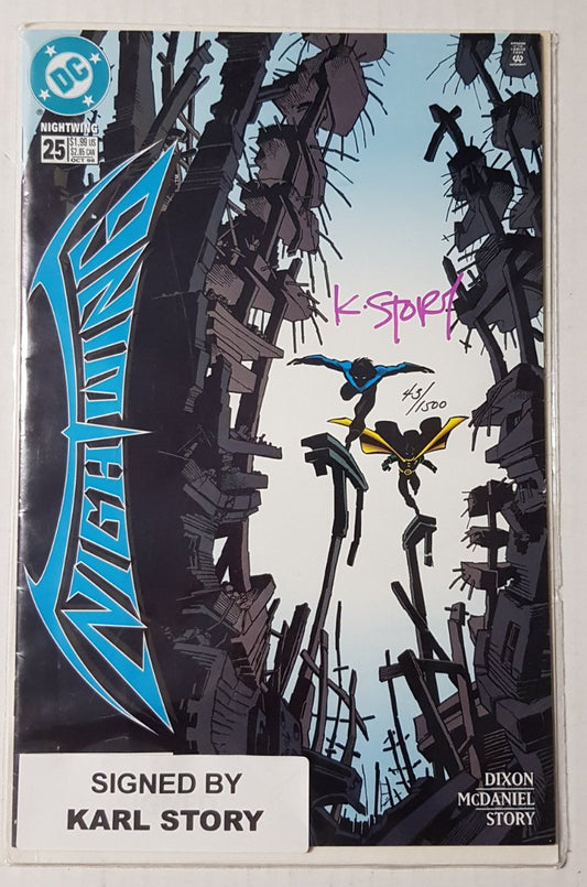 Nightwing #25 DC Comics (1995) SIGNED