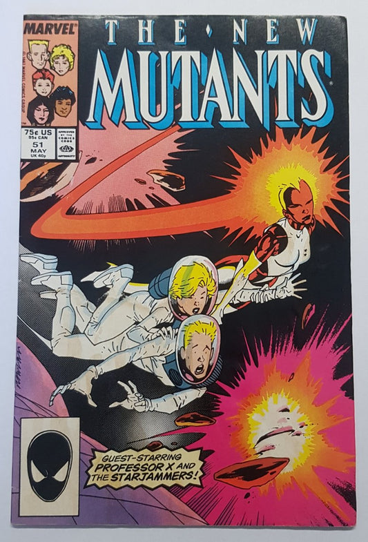 The New Mutants #51 Marvel Comics (1983)