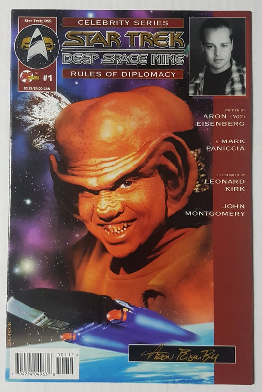 Star Trek Deep Space  Nine Rules of Diplomacy #1 Malibu comics