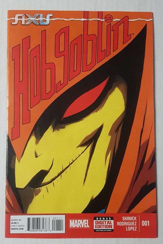 Axis Hobgoblin #1 Marvel Comics (2014)