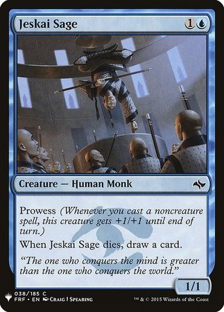 The List - Fate Reforged 038/185 Jeskai Sage