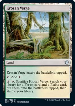 Commander 2020 285/322 Krosan Verge