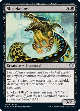 Commander 2020 136/322 Shriekmaw
