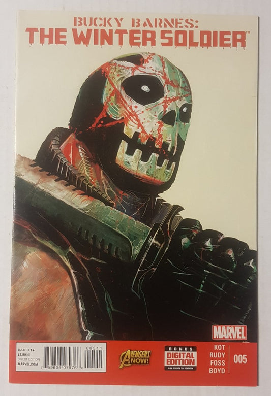 Bucky Barnes The Winter Soldier #5 Marvel Comics (2014)