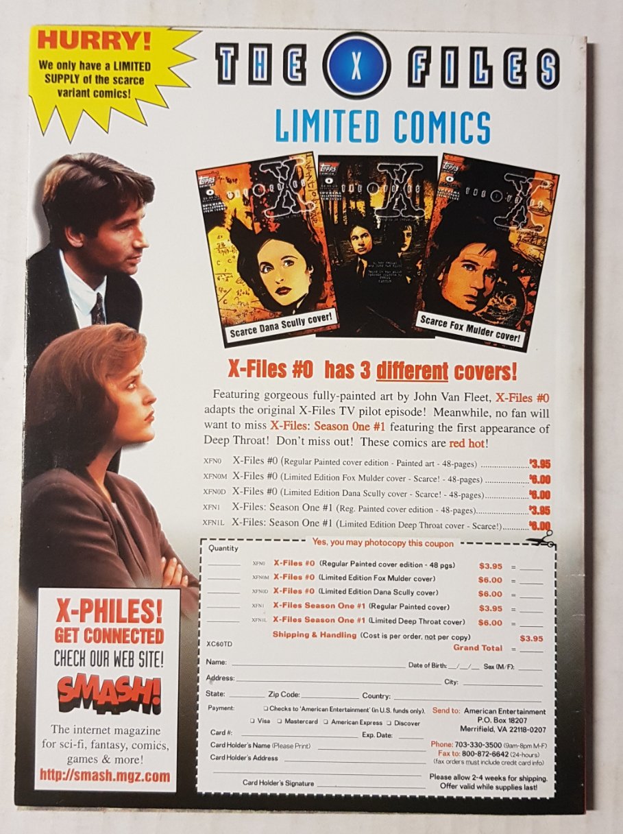 The X-Files Digest #3 Topps Comics (1997)