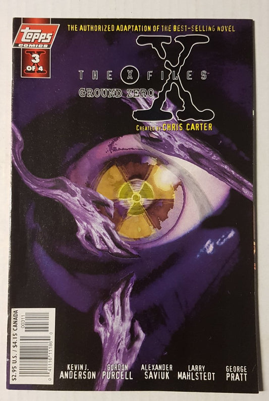 The X-Files Ground Zero #3 Topps Comics (1997)