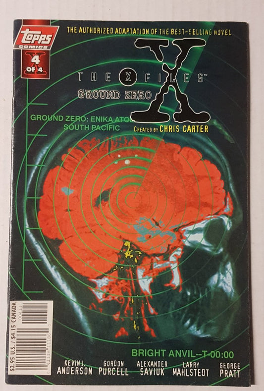 The X-Files Ground Zero #4 Topps Comics (1997)