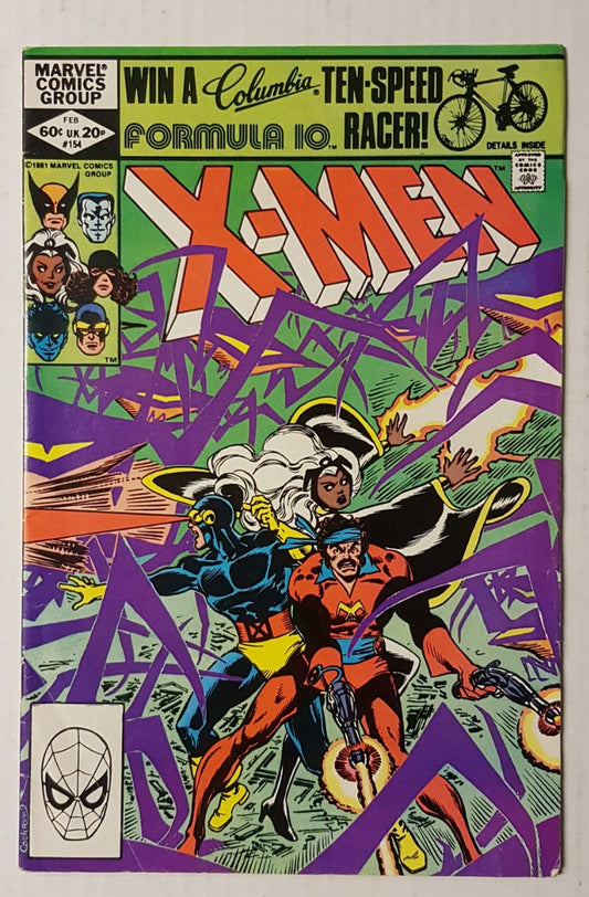 Uncanny X-men #154 Marvel Comics (1963)