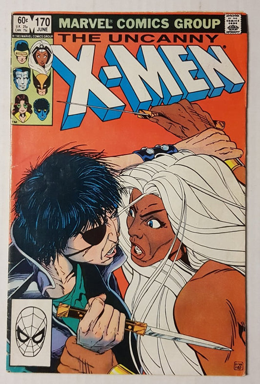 Uncanny X-men #170 Marvel Comics (1963)