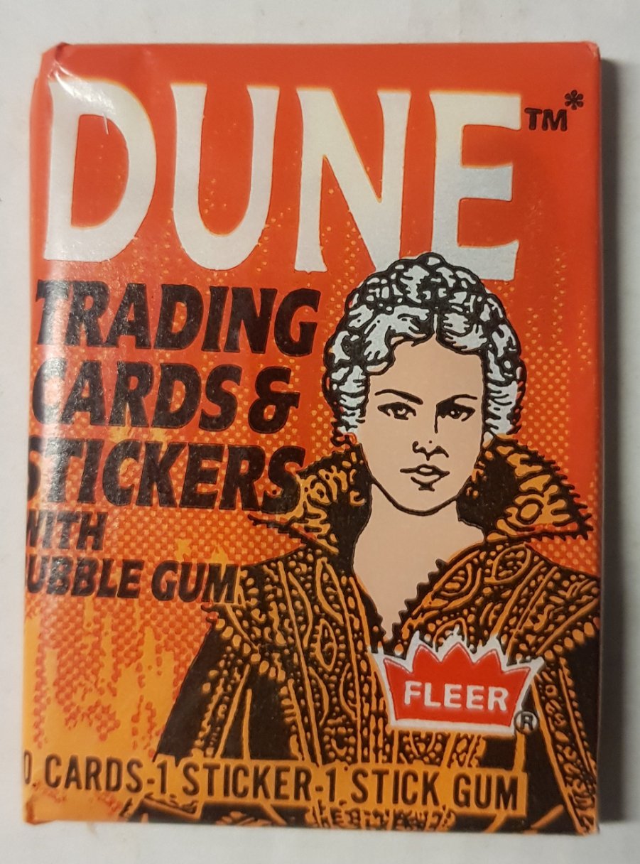 Dune Trading Cards & Stickers with Bubble Gum (1984)