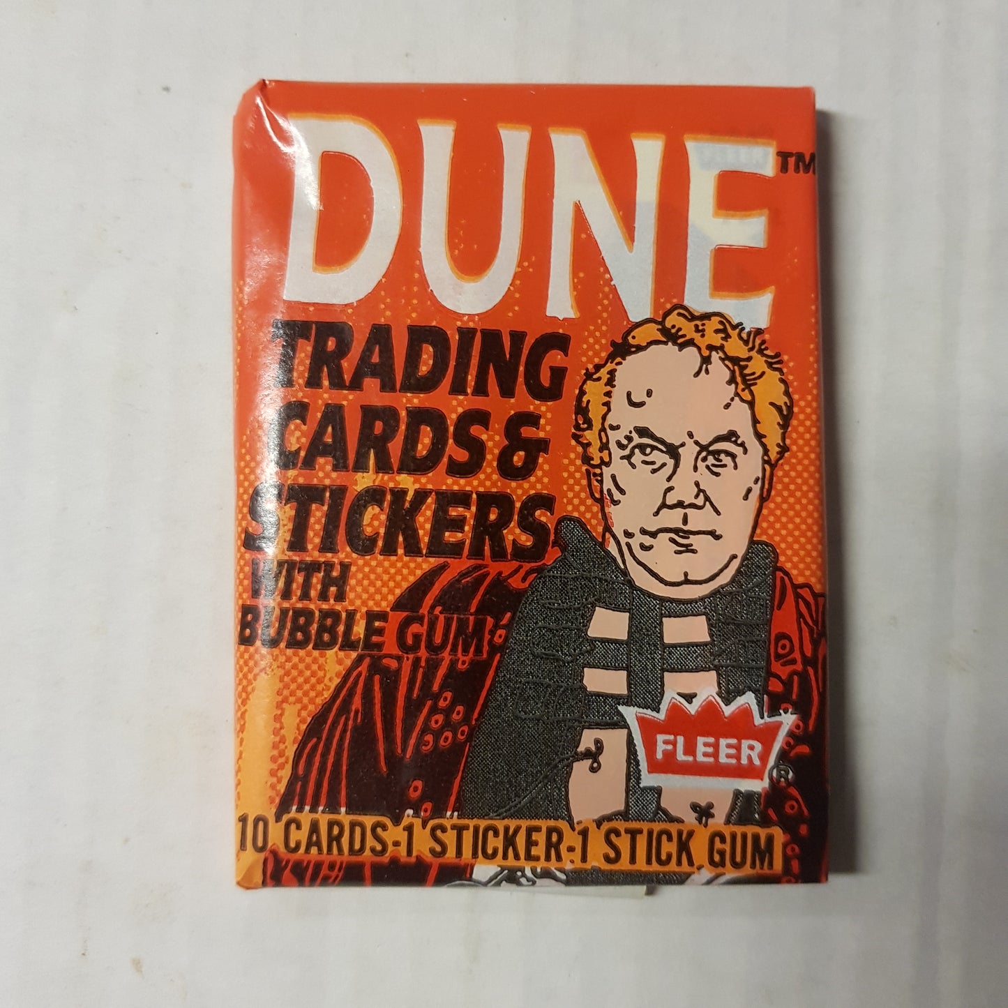 Dune Trading Cards & Stickers with Bubble Gum (1984)