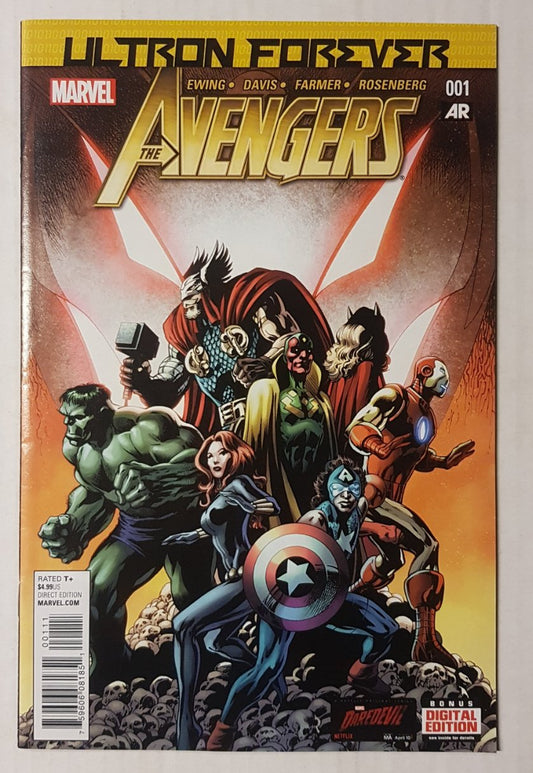 Avengers Ultron Forever #001 Marvel Comics (2015)