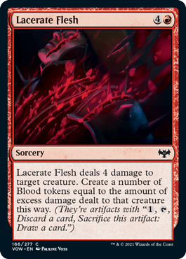 Innistrad: Crimson Vow 166/277 Lacerate Flesh