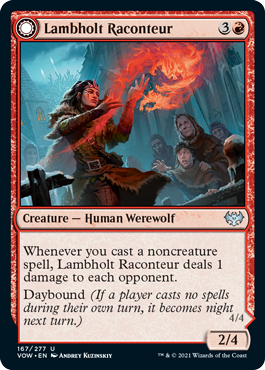 Innistrad: Crimson Vow 167/277 Lambholt Raconteur//Lambholt Ravager