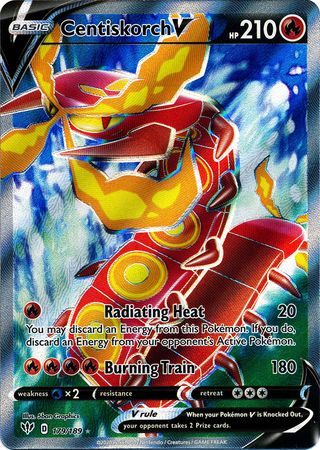 Darkness Ablaze 179/189 Centiskorch V (Full Art)
