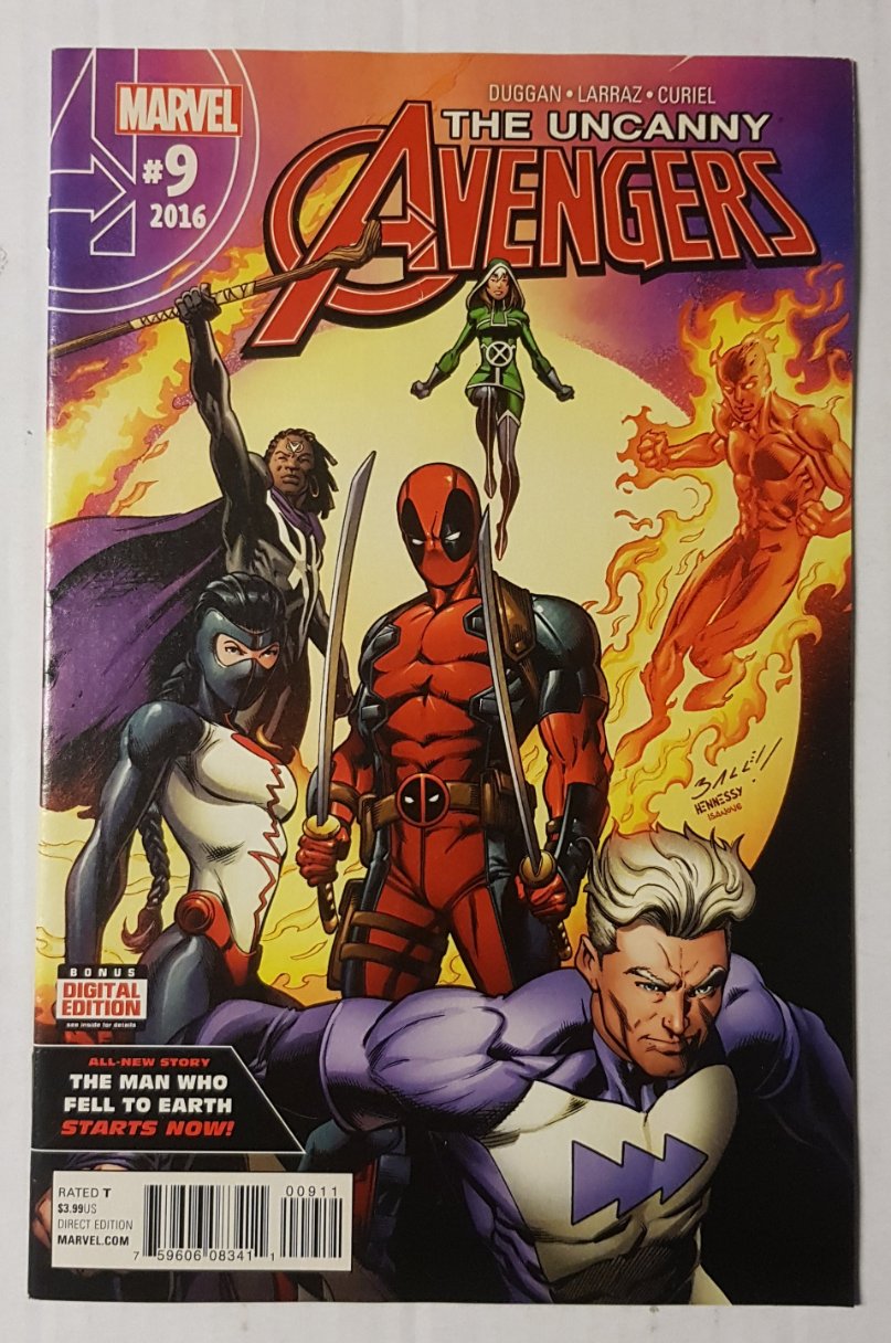 Uncanny Avengers #9 Marvel Comics (2015)