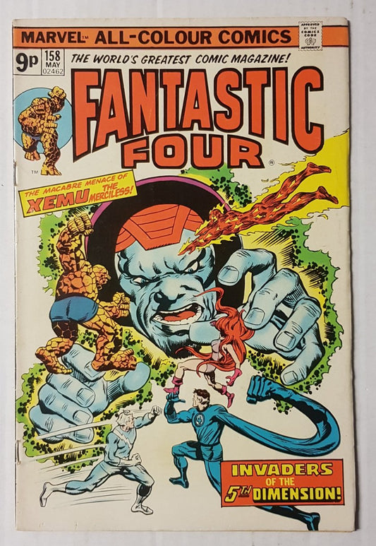 Fantastic Four #158 Marvel Comics (1961)(JB)
