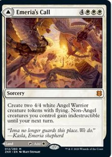 Zendikar Rising 012/280 Emeria's Call//Emeria, Shattered Skyclave