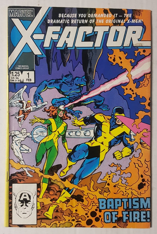 X-factor #1 Marvel Comics (1985)(JB)
