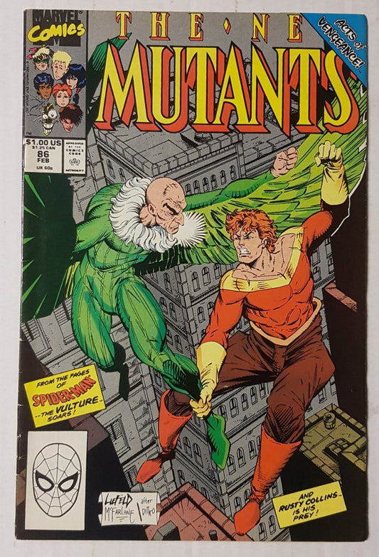 The New Mutants #86 Marvel Comics (1983)(JB)