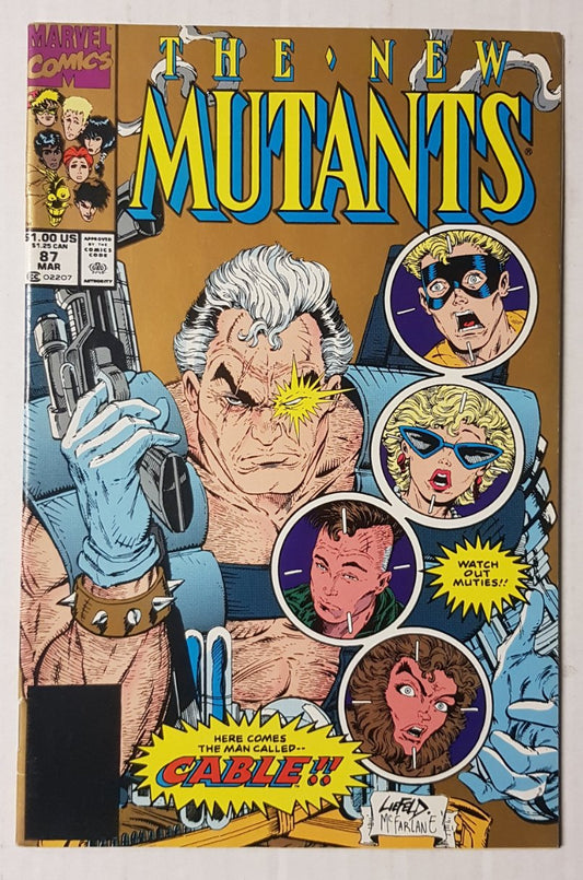 The New Mutants #87 Marvel Comics (1983)(JB)