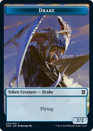 Drake 005/012 Zendikar Rising Token