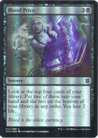 Zendikar Rising 093/280 Blood Price (Foil)
