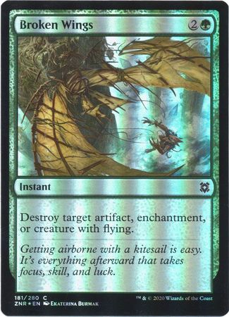 Zendikar Rising 181/280 Broken Wings (Foil)