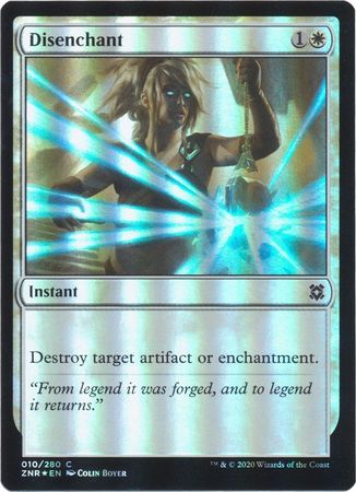 Zendikar Rising 010/280 Disenchant (Foil)