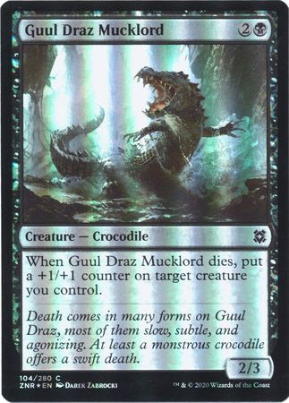Zendikar Rising 104/280 Guul Draz Mucklord (Foil)