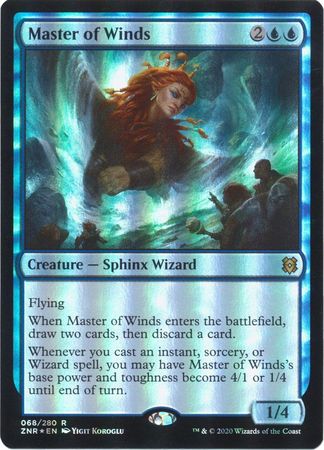 Zendikar Rising 068/280 Master of Winds (Foil)