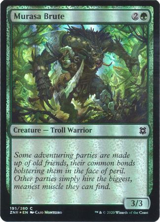 Zendikar Rising 195/280 Murasa Brute (Foil)
